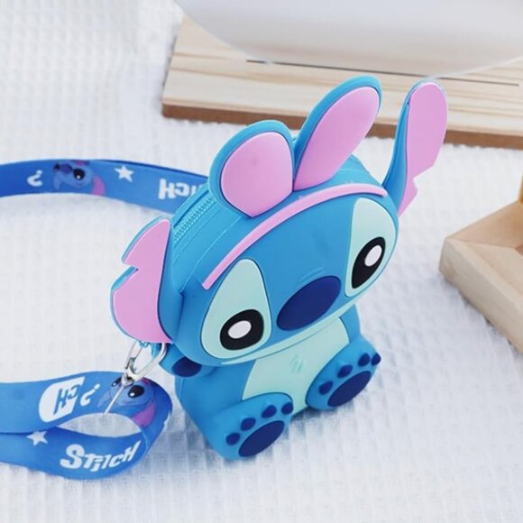 Disney Stitch Mimi Silicon Crossbody CUTE bag - Picture 4 of 7